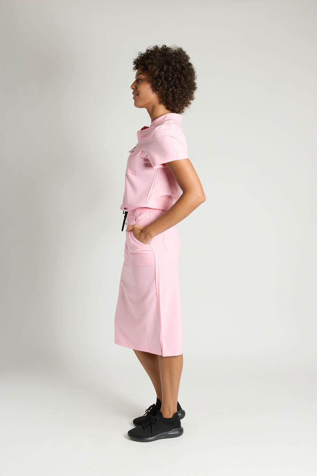 Yara Four Pocket V Neck Scrub Top