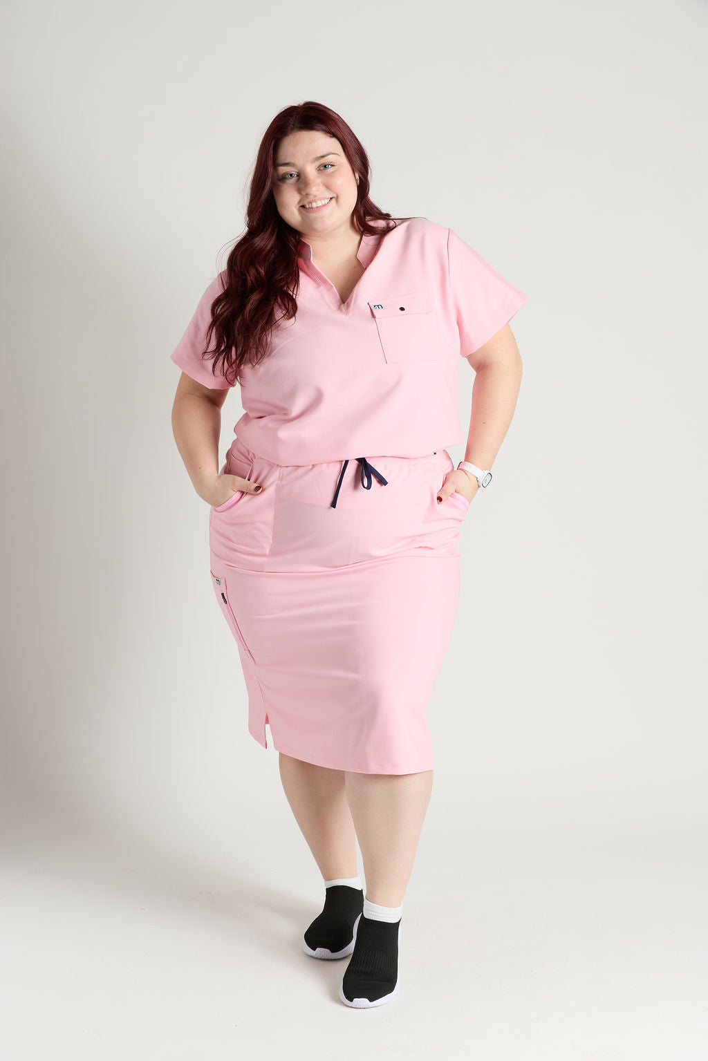 Yara Ten Pocket Scrub Skirt