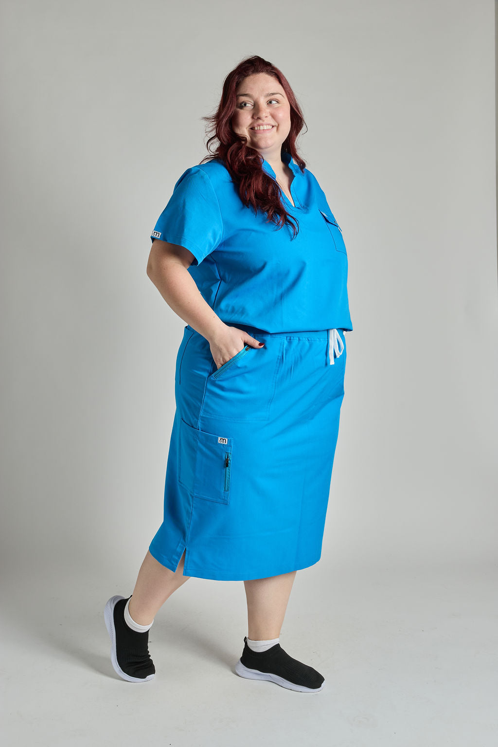 Yara Ten Pocket Scrub Skirt