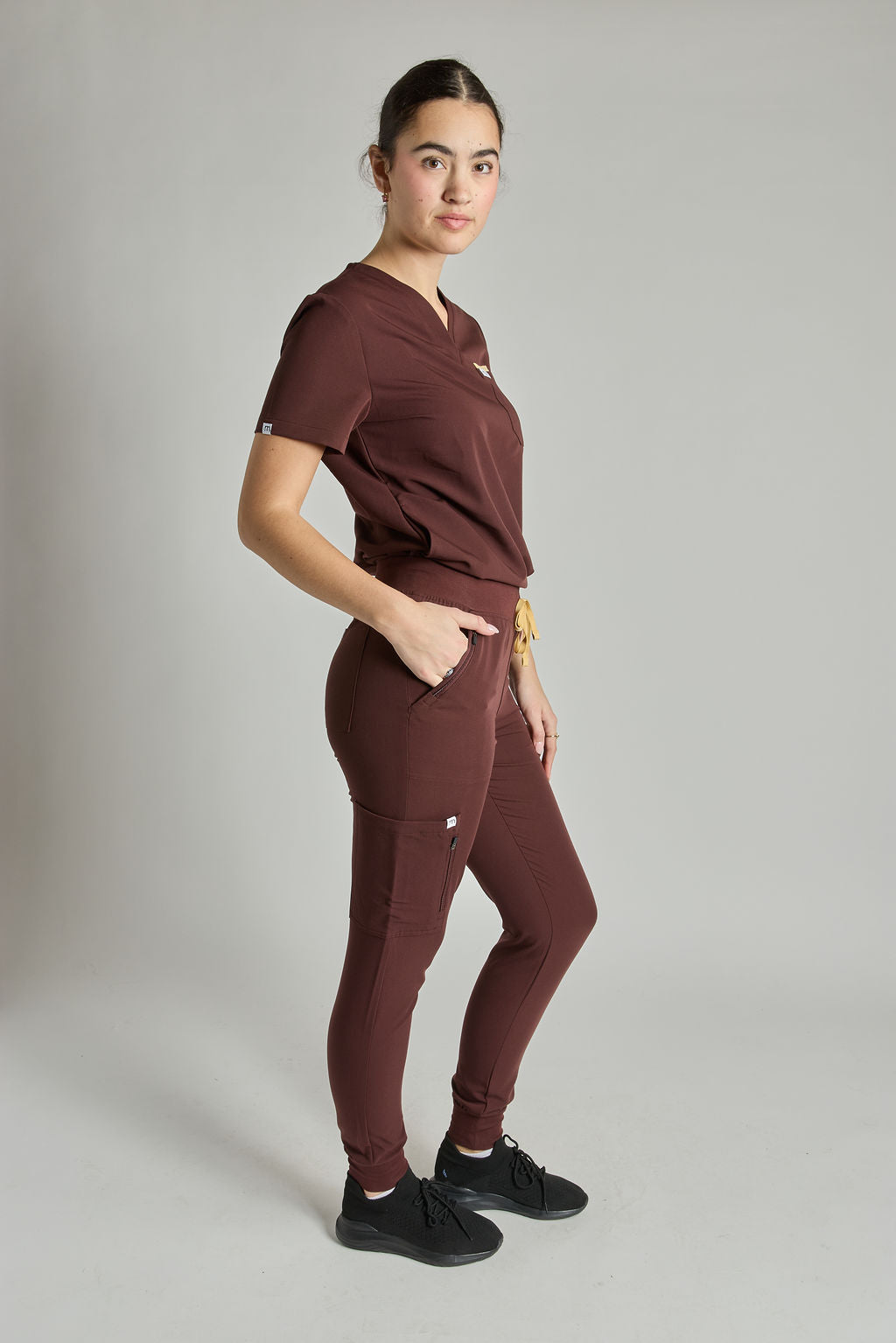 Yara Three Pocket Scrub Top