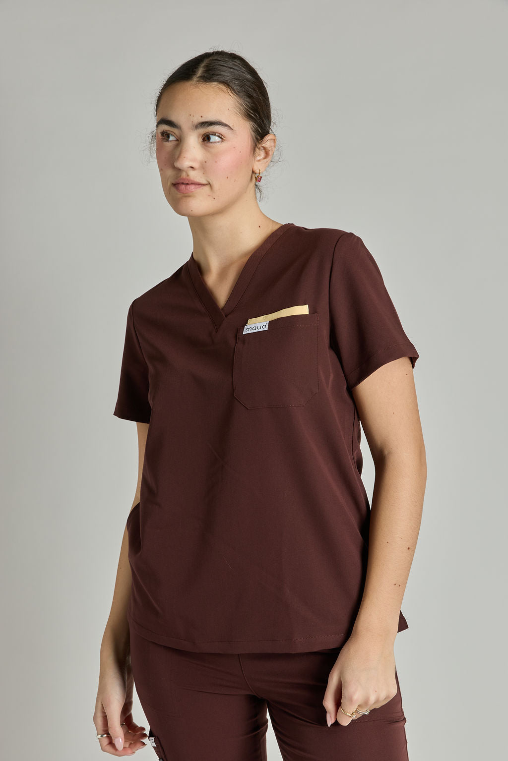 Yara Three Pocket Scrub Top