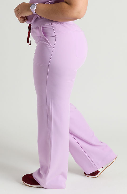Yara Five Pocket Wide Leg Scrub Pants