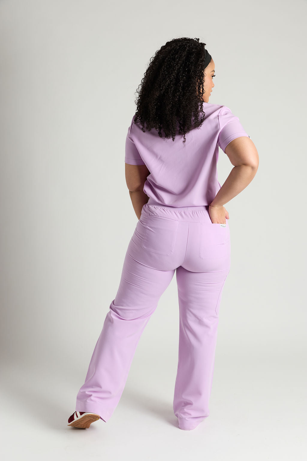 Yara Wide Leg Scrub Set