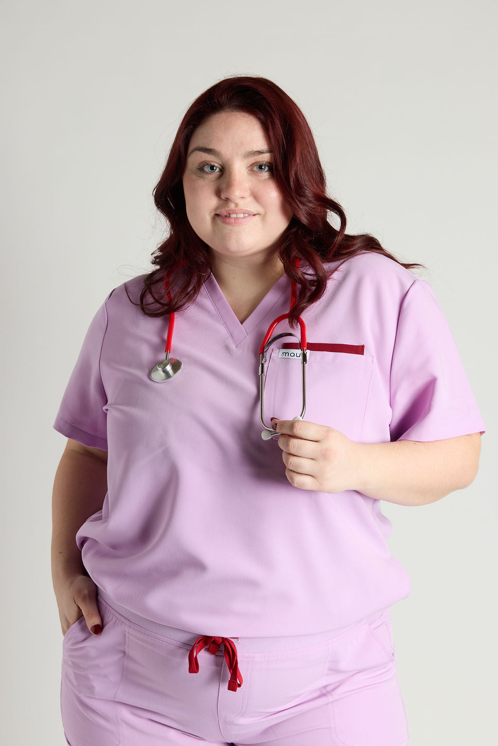 Yara Three Pocket Scrub Top