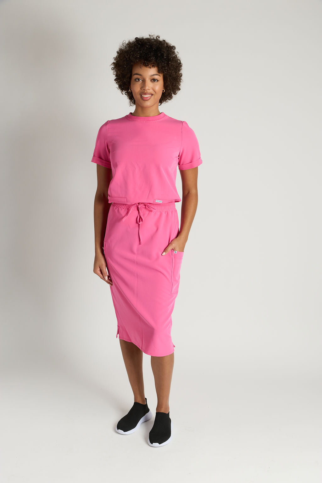 Elise Three Pocket Scrub Skirt