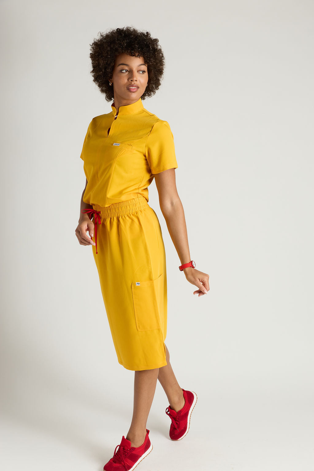 Azora Skirt Scrub Set