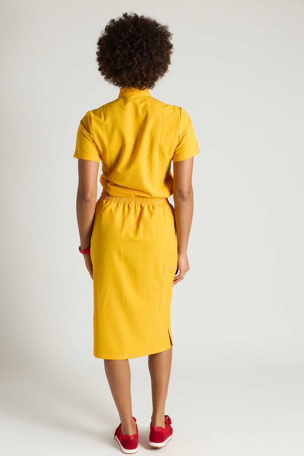 Elise Three Pocket Scrub Skirt