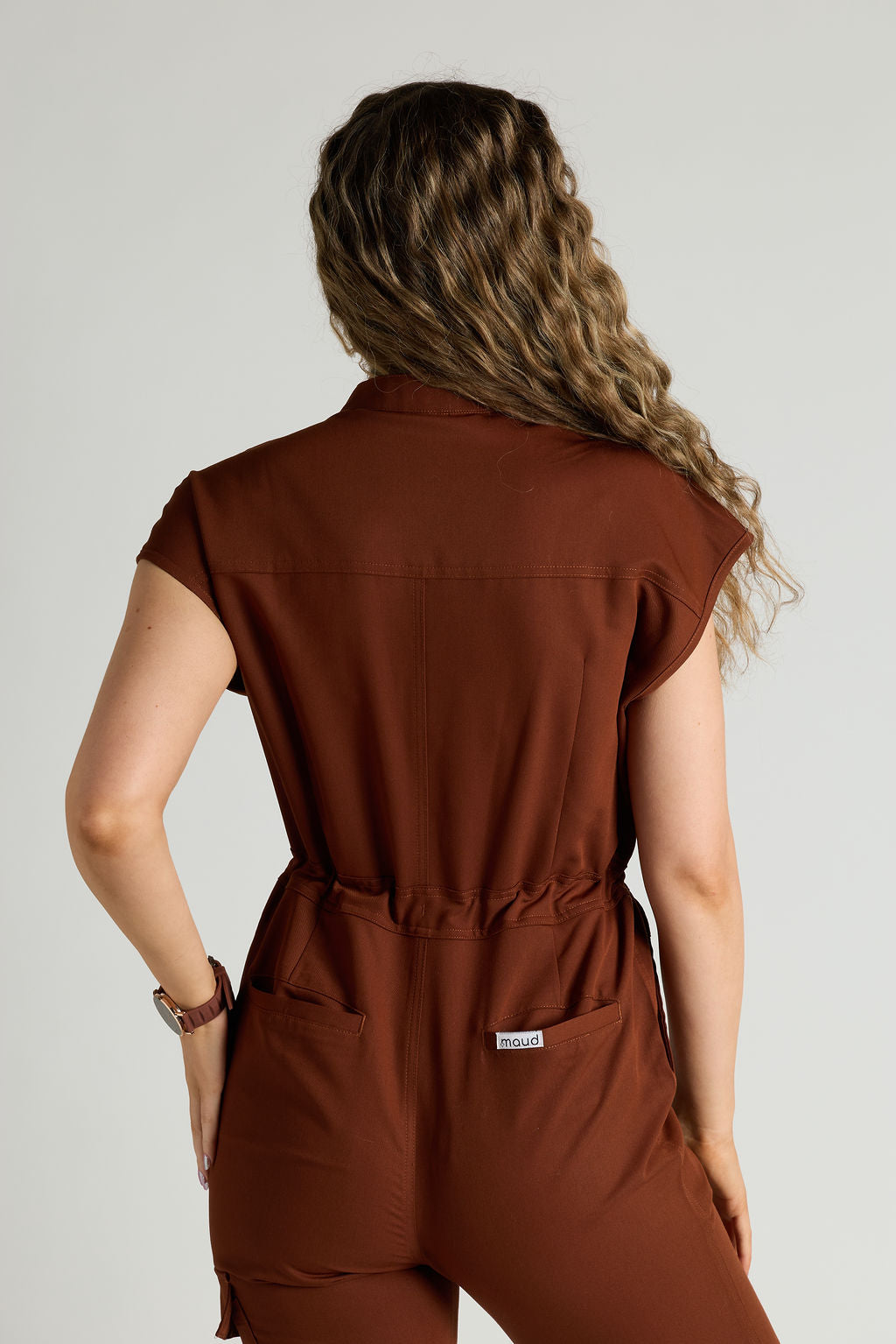 Fiora Six Pocket Jumpsuit Scrub