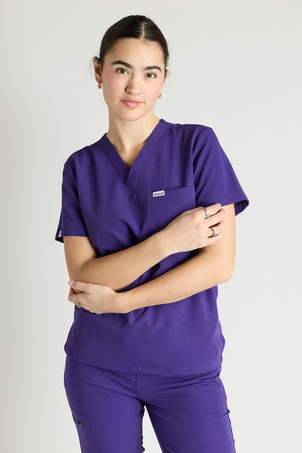 Azora Classic One Pocket Scrub Top