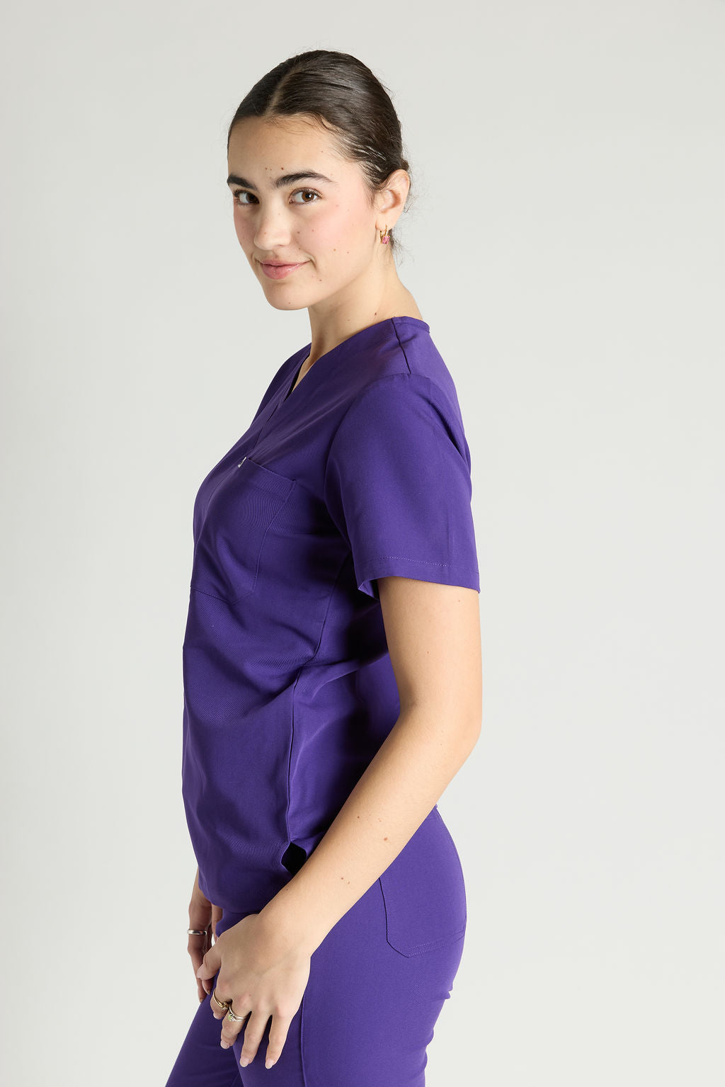 Azora Classic One Pocket Scrub Top