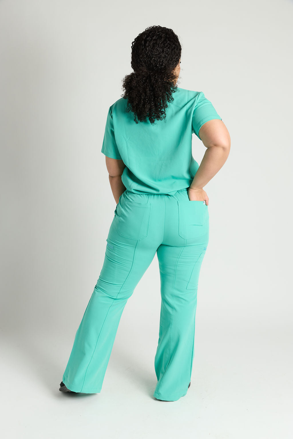 Azora Boot Cut Scrub Set