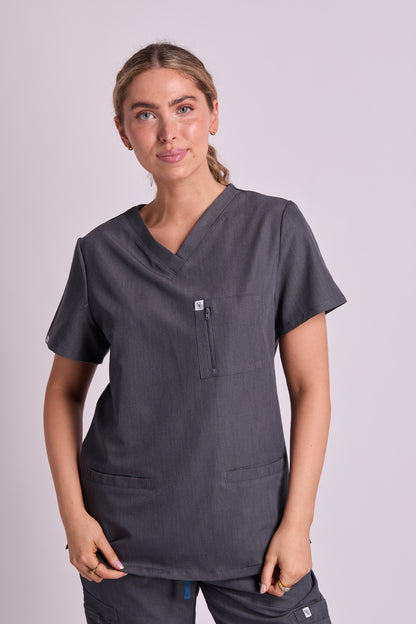 Mary T Four Pocket Scrub Top