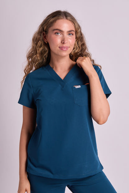 Yara Three Pocket Scrub Top