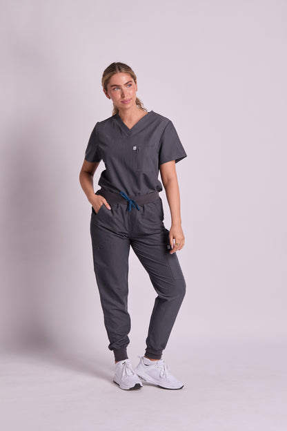 Mary T Five Pocket Jogger Scrub Pants