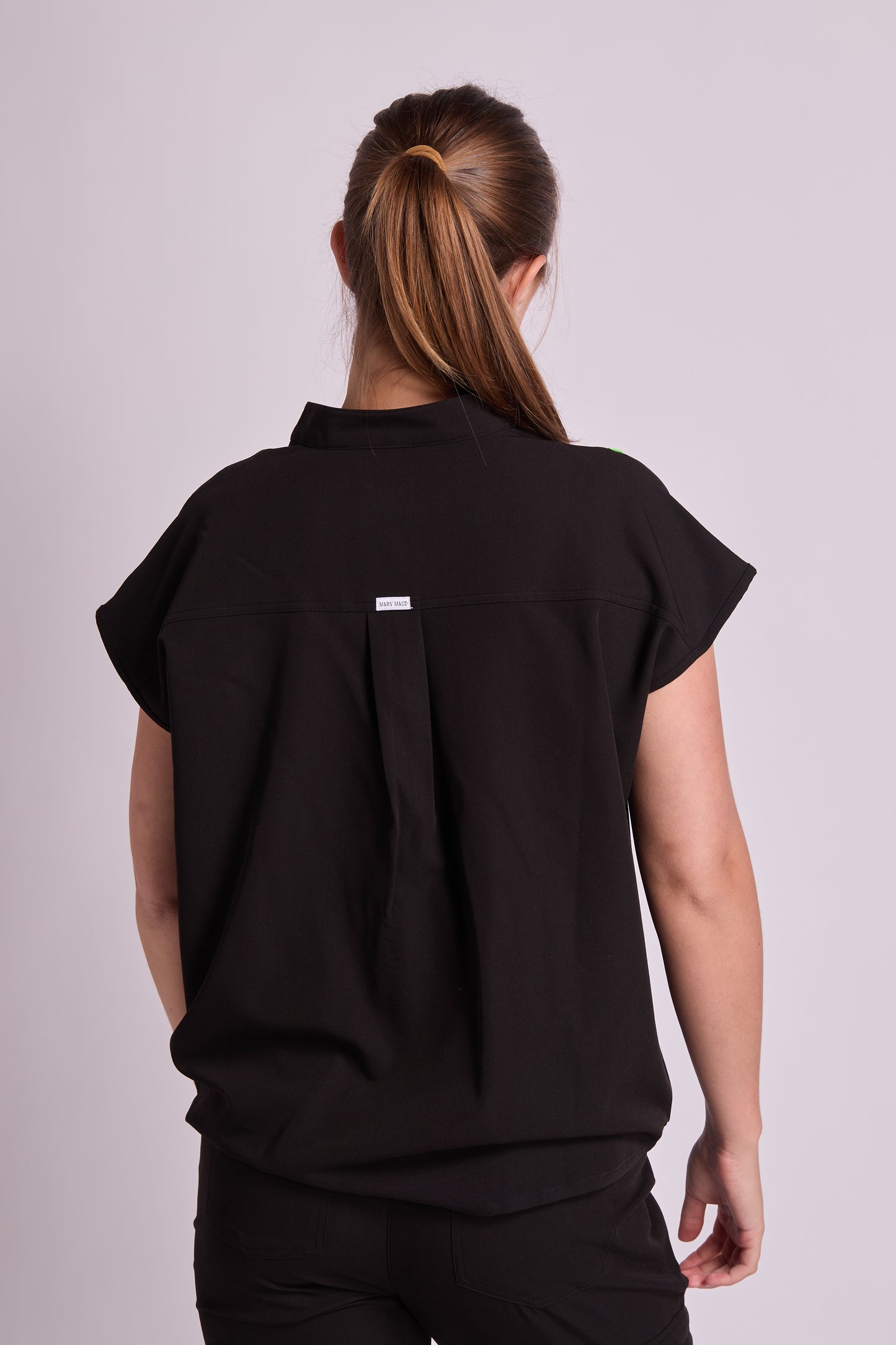 Amara Two Pocket Oversized Scrub Top