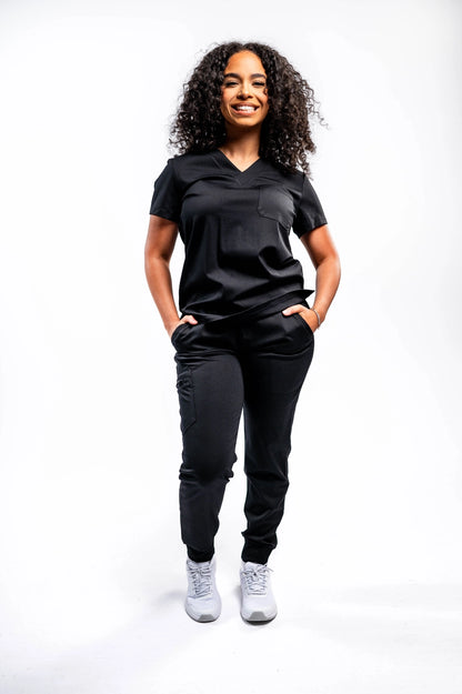 Zuri Two Pocket Scrub Top