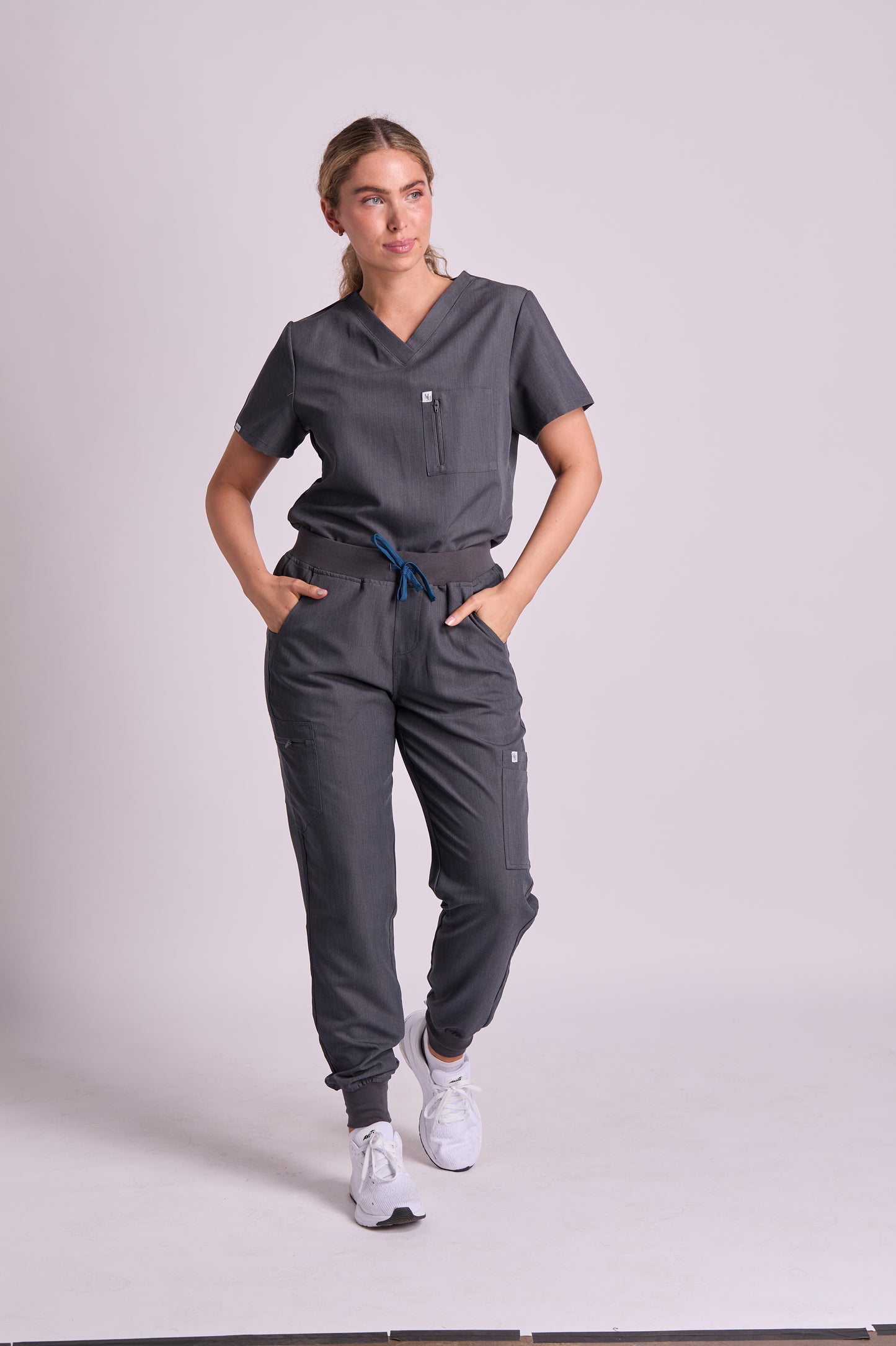 Mary T Five Pocket Jogger Scrub Pants