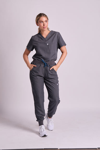 Mary T Five Pocket Jogger Scrub Pants