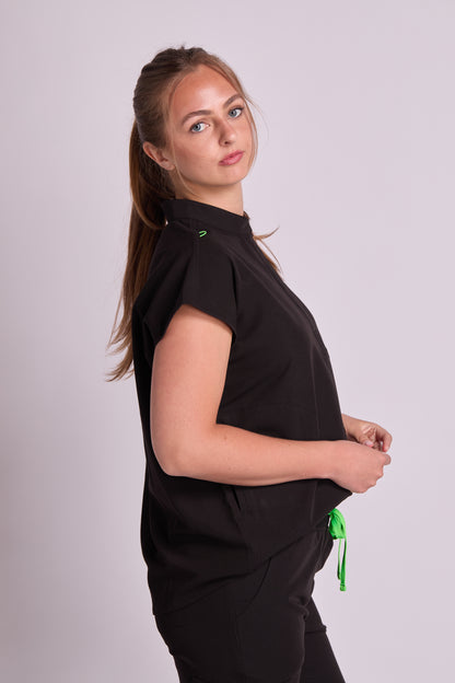 Amara Two Pocket Oversized Scrub Top