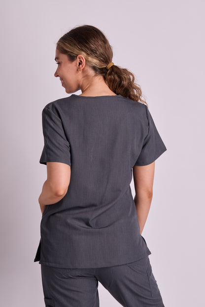 Mary T Four Pocket Scrub Top