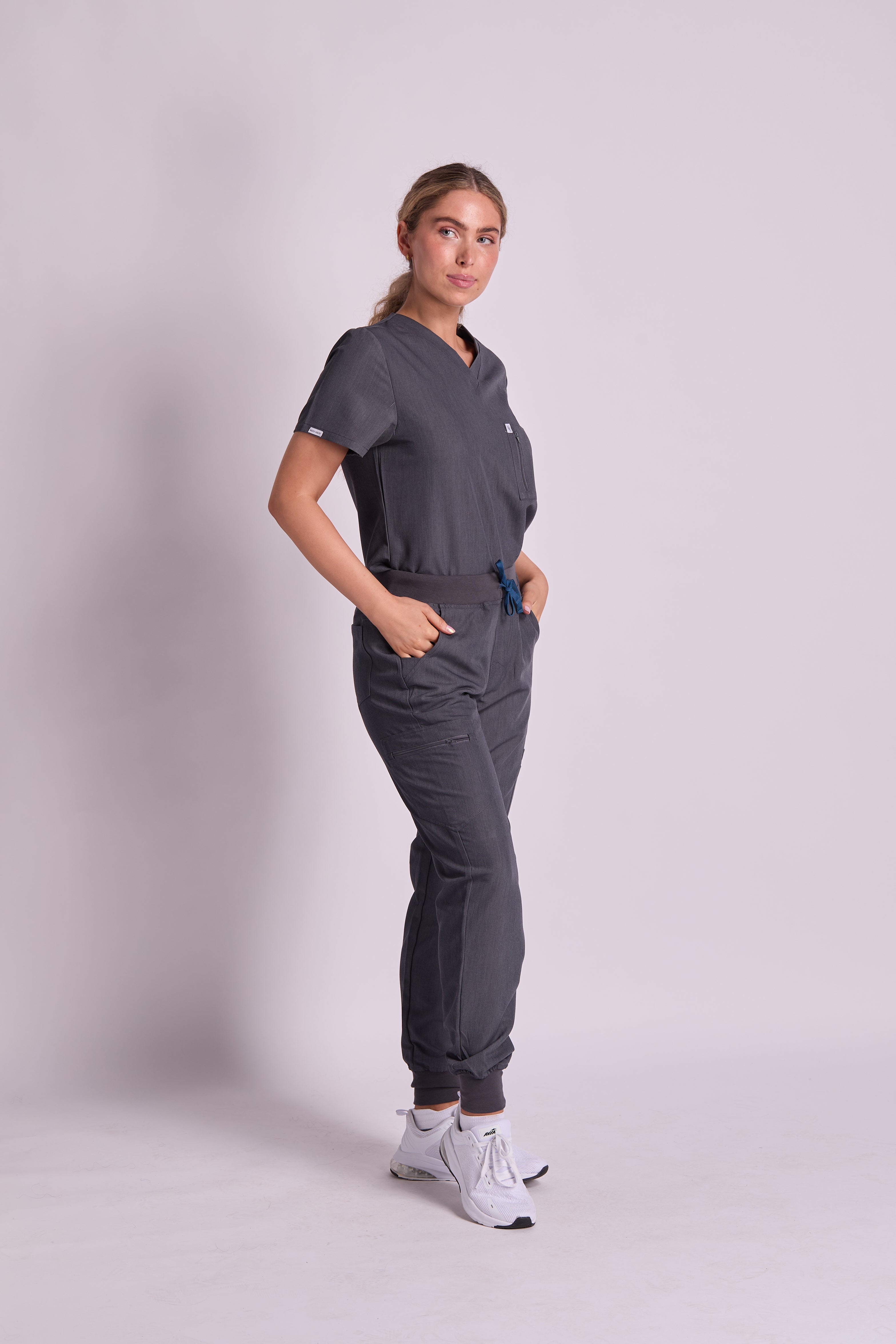 Mary T Five Pocket Jogger Scrub Pants