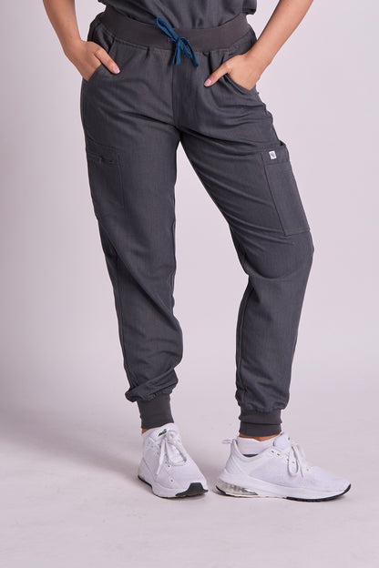 Mary T Five Pocket Jogger Scrub Pants
