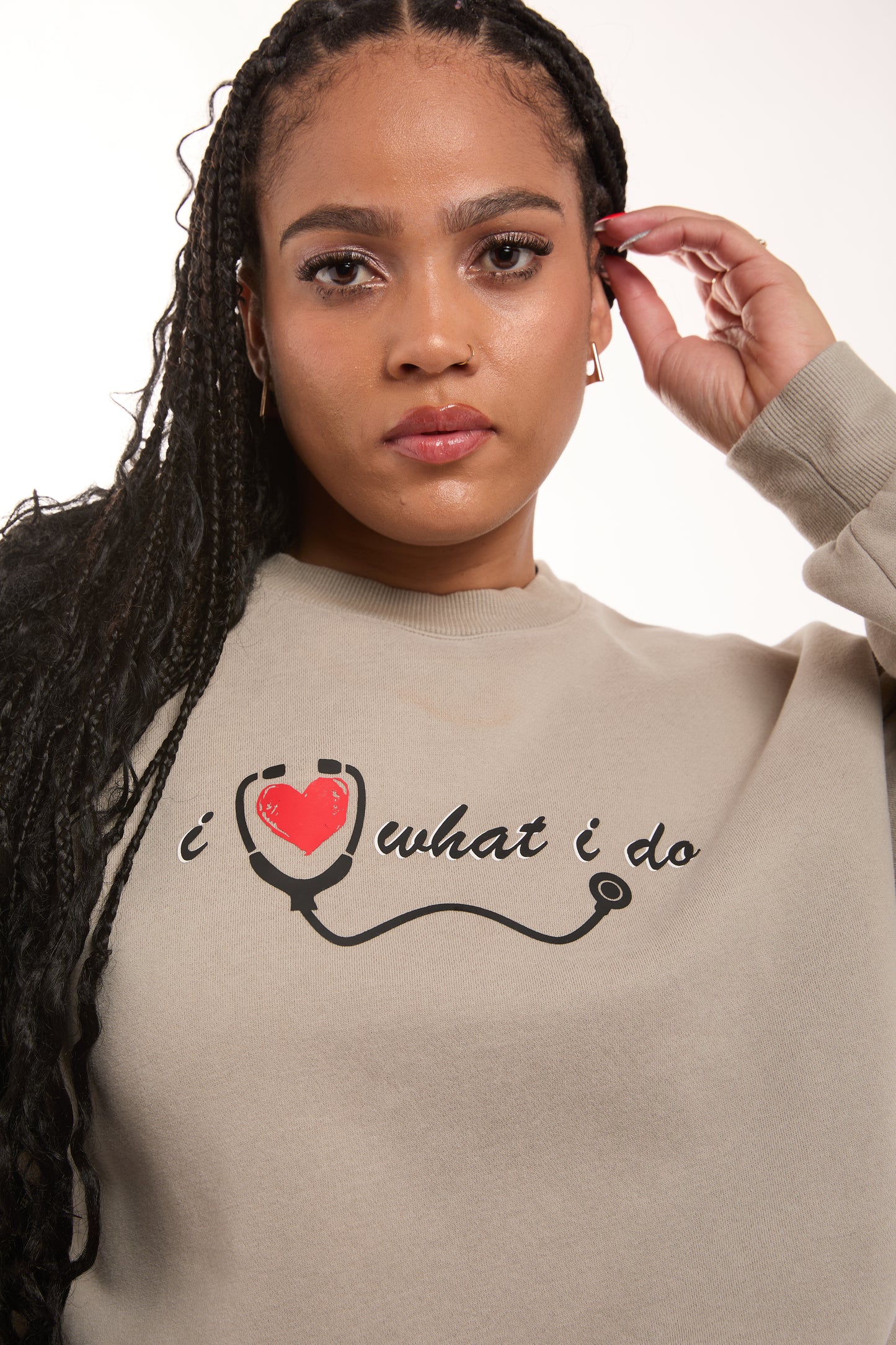 I Love What I Do Sweatshirt