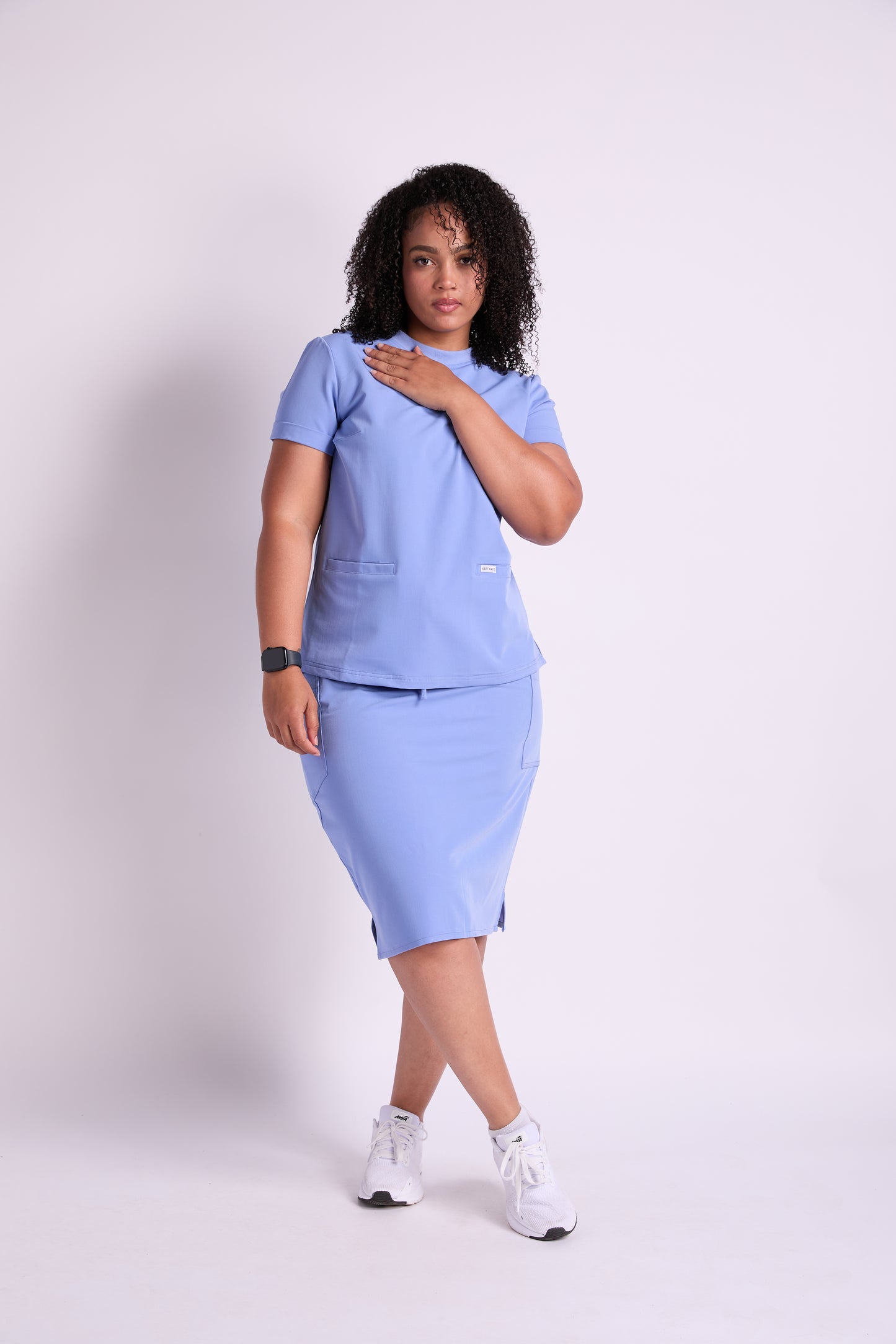 Elise Three Pocket Scrub Skirt