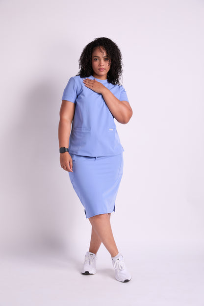 Elise Three Pocket Scrub Skirt