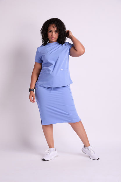 Elise Three Pocket Scrub Skirt