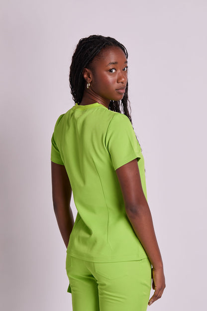 Mary K Three Pocket Scrub Top