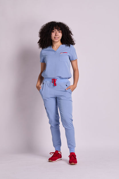 Yara Three Pocket Scrub Top