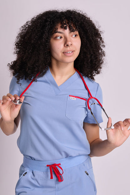 Yara Three Pocket Scrub Top