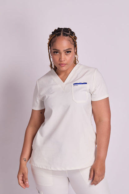 Yara Three Pocket Scrub Top