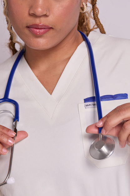 Yara Three Pocket Scrub Top