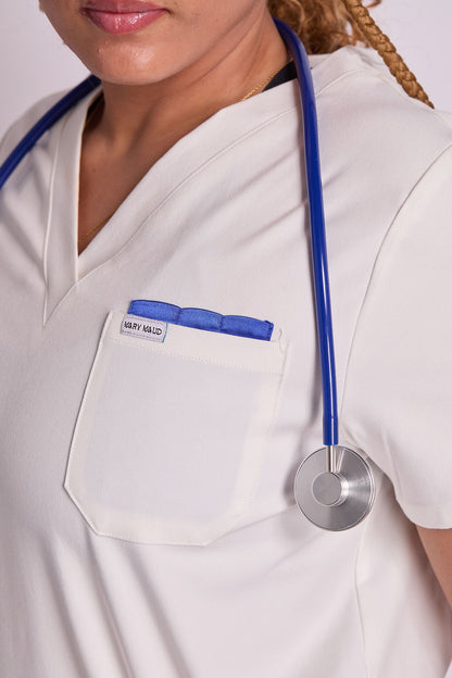 Yara Three Pocket Scrub Top