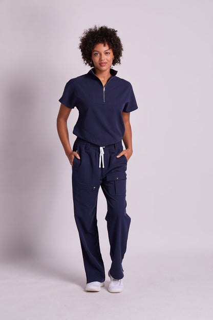 Amara Six Pocket Cargo Scrub Pants