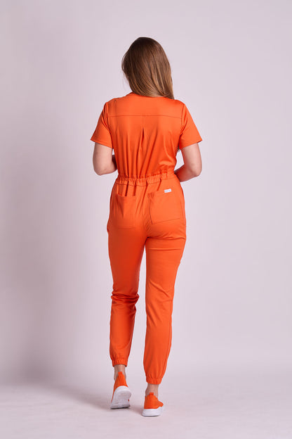 Zuri Eight Pocket Scrub Jumpsuit