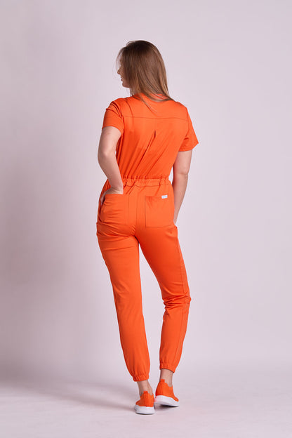 Zuri Eight Pocket Scrub Jumpsuit