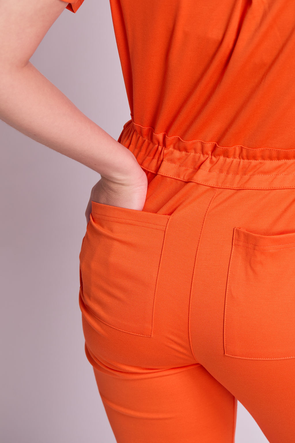 Zuri Eight Pocket Scrub Jumpsuit