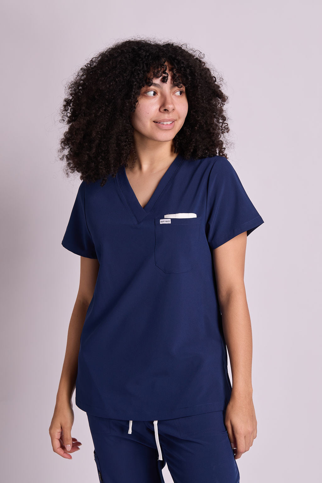 Yara Three Pocket Scrub Top