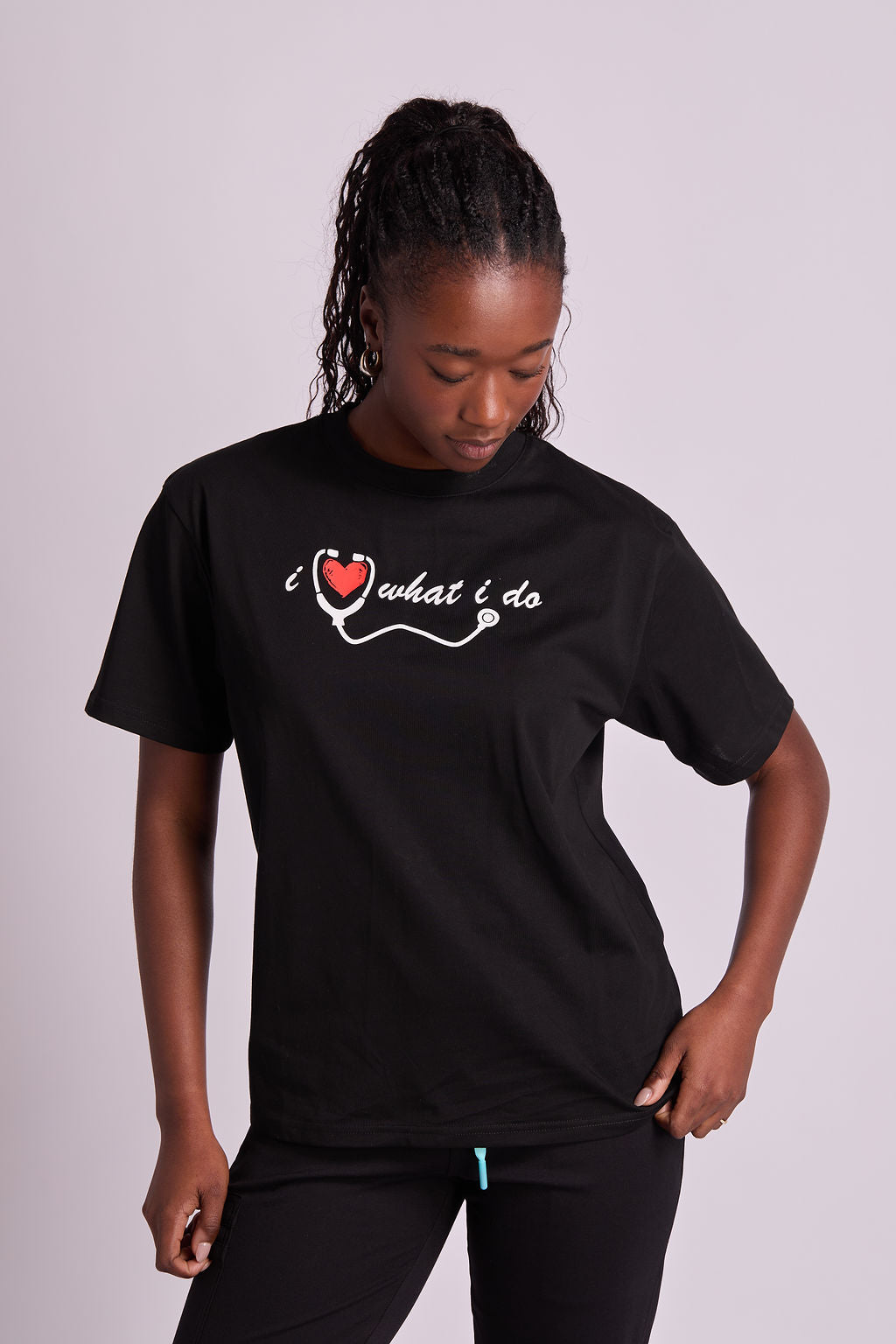 I love What I Do Nurse T Shirt