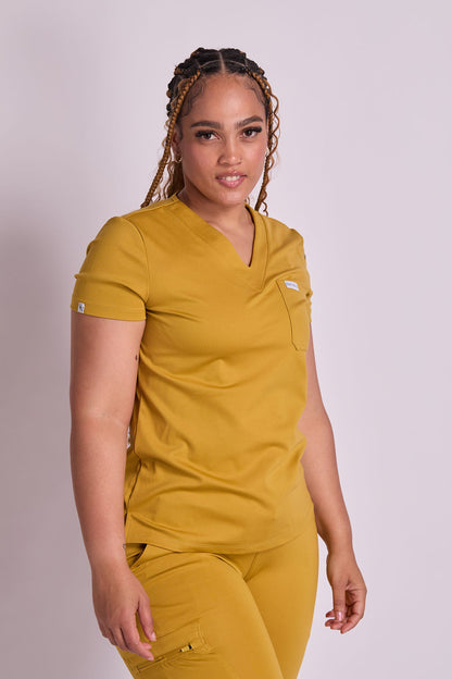 Zuri Two Pocket Scrub Top