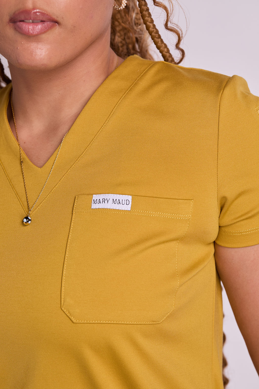 Zuri Two Pocket Scrub Top