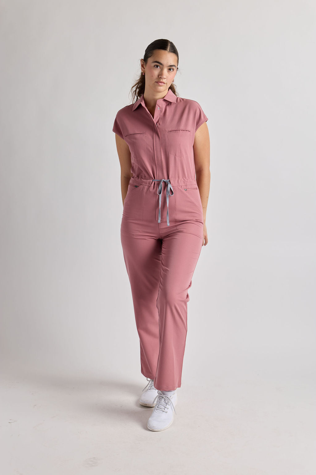 Sofia Eight Pocket Jumpsuit Scrub