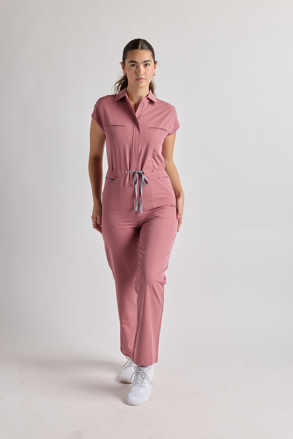 Sofia Eight Pocket Jumpsuit Scrub
