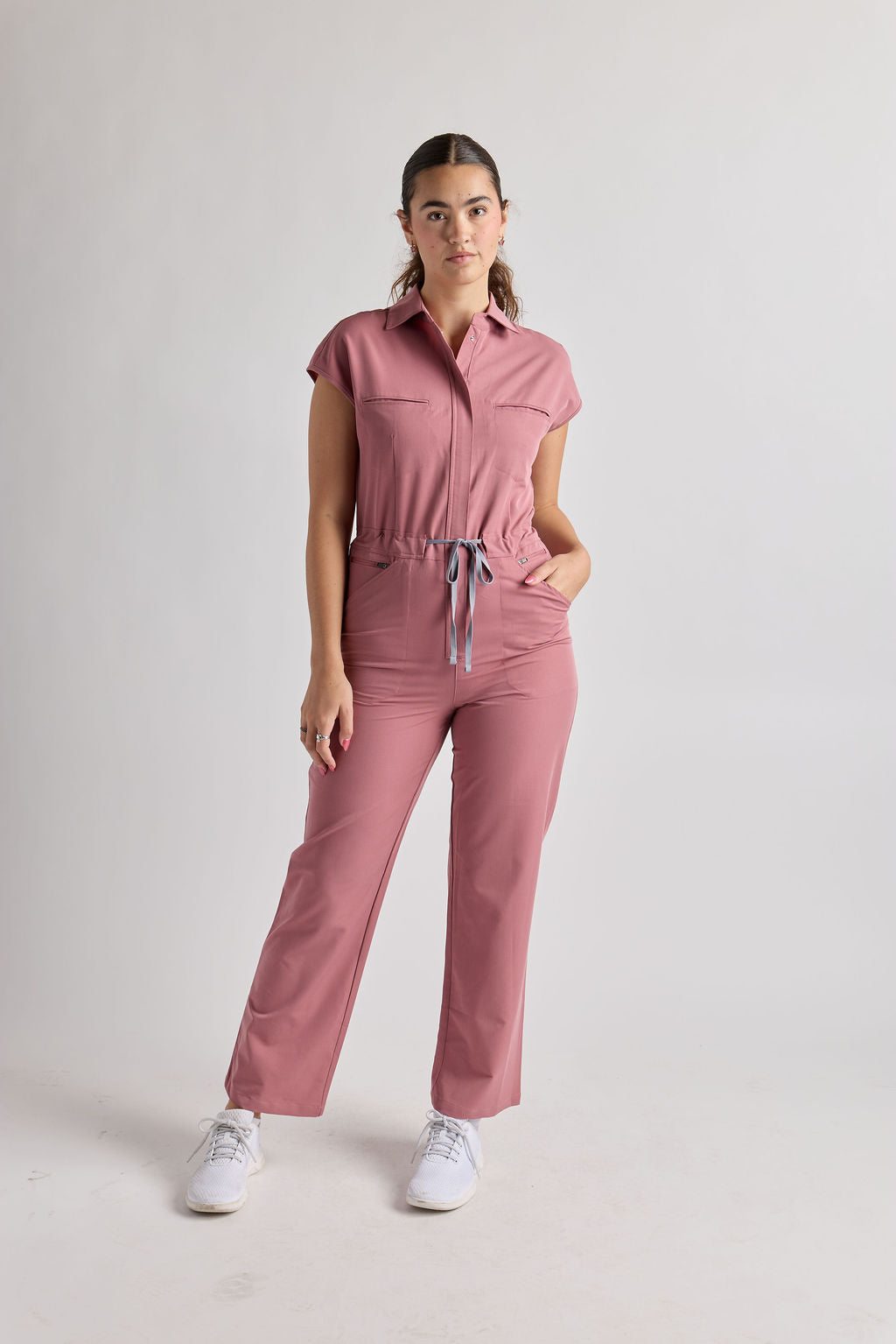 Sofia Eight Pocket Jumpsuit Scrub