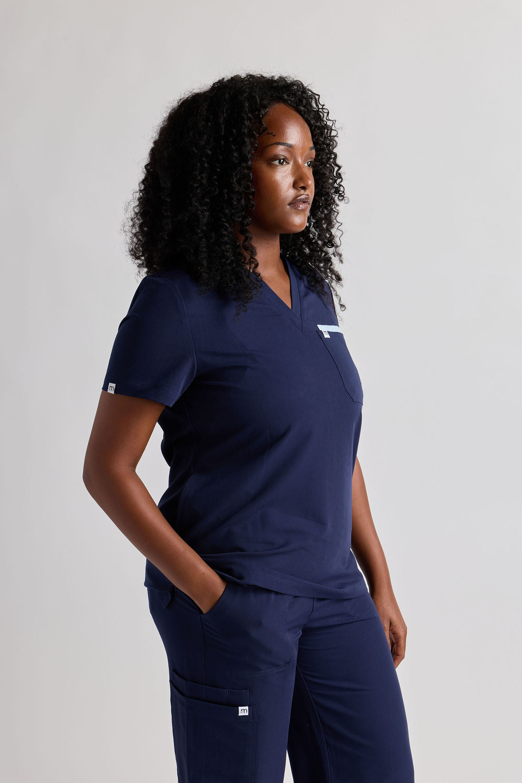Yara Three Pocket Scrub Top