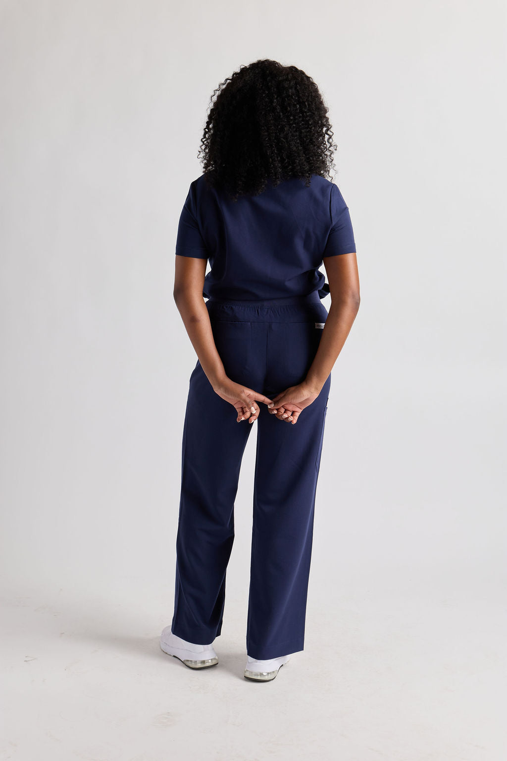 Yara Five Pocket Wide Leg Scrub Pants