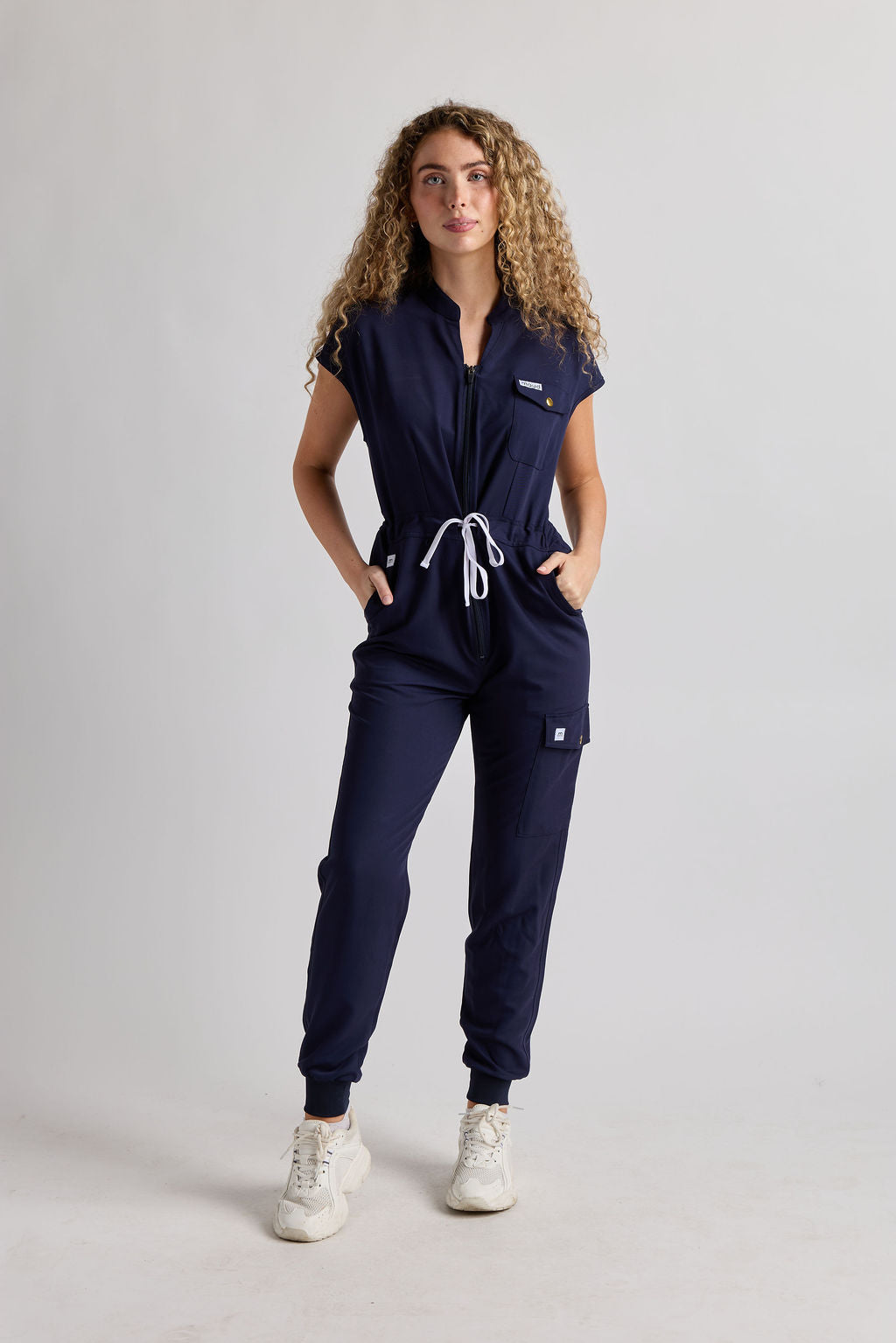 Fiora Six Pocket Jumpsuit Scrub